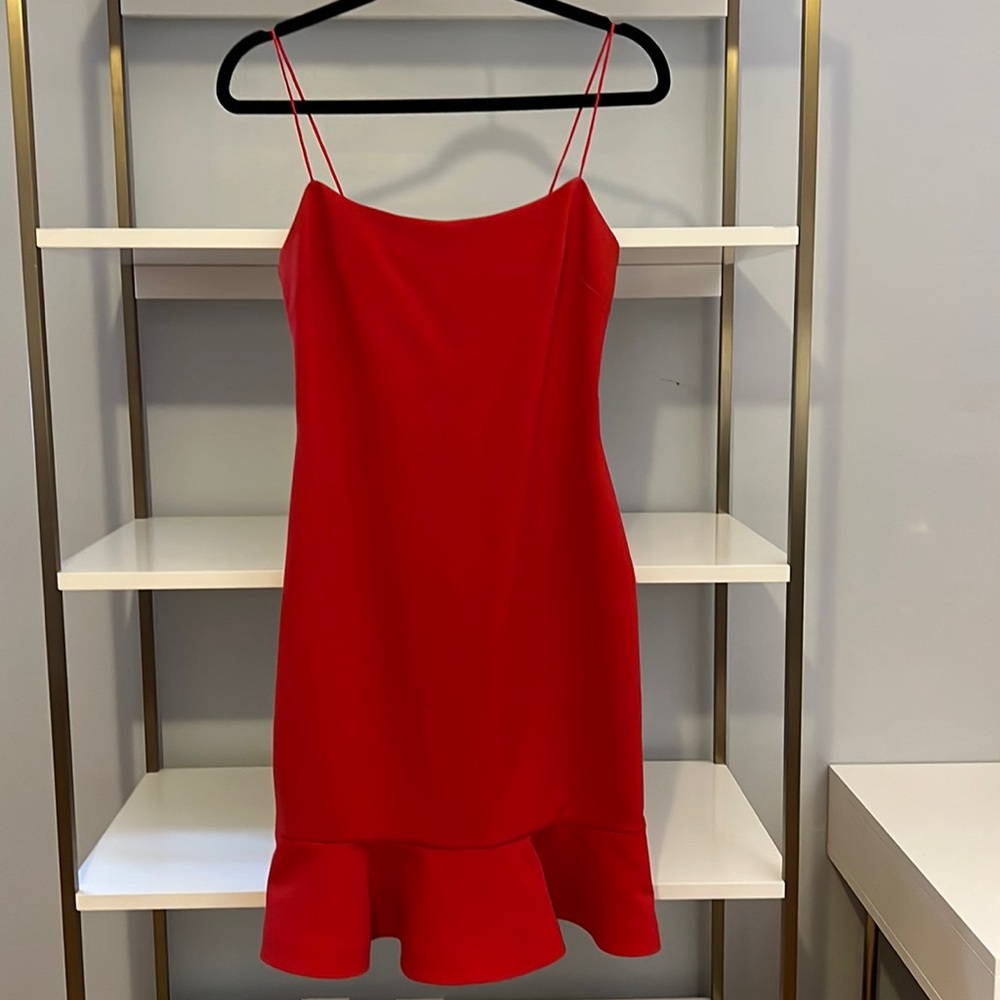 Likely Hot Red Date Night Dress